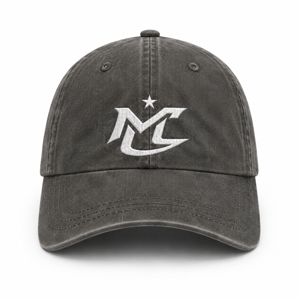 Washed Cotton Dark Grey Cap