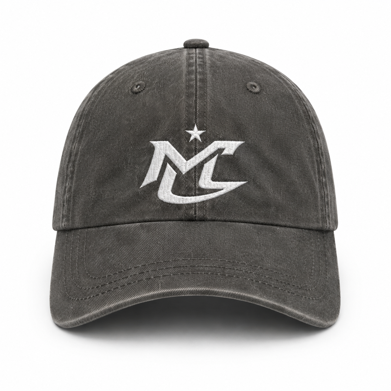 Washed Cotton Dark Grey Cap