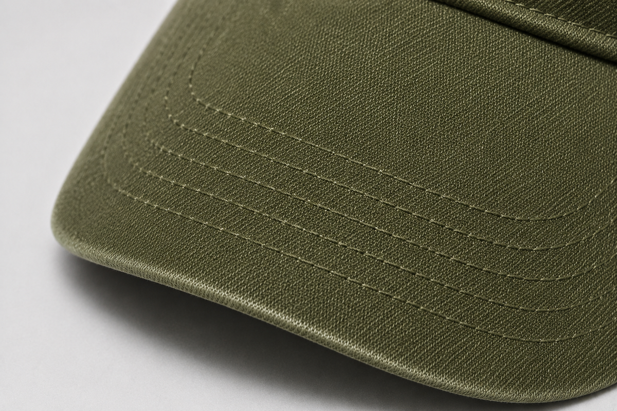 Washed Cotton Forest Green Cap