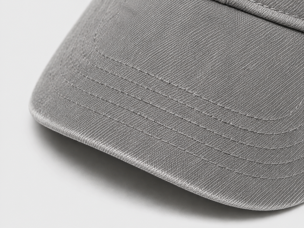 Washed Cotton Light Grey Cap